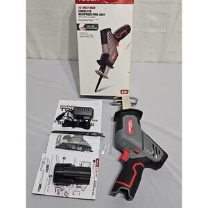 Hyper Tough 80005 12V Max Lithium-Ion Compact Reciprocating Saw OPEN NEW